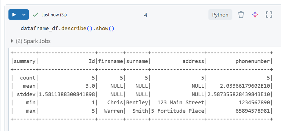 Basic Spark Syntax Cheat Sheet