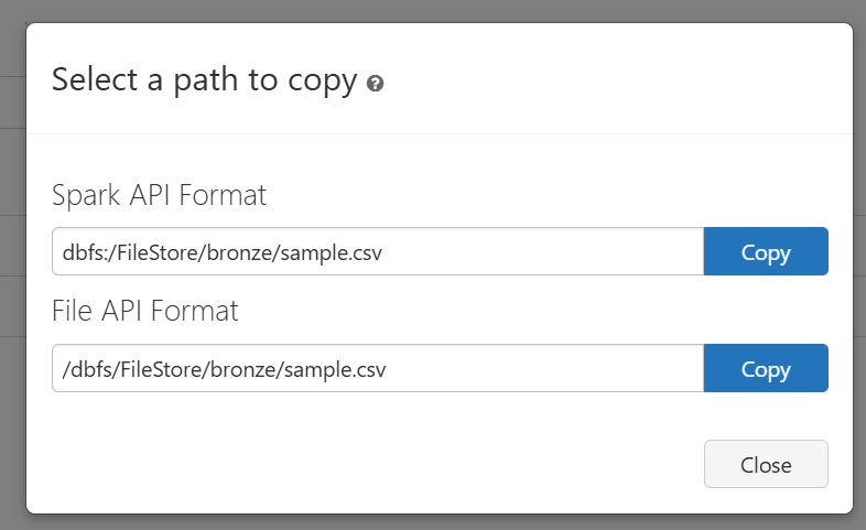 Basic Spark Syntax Cheat Sheet